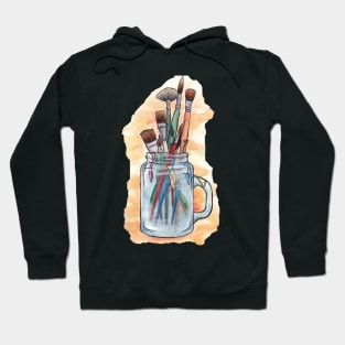 Paint Brushes Hoodie